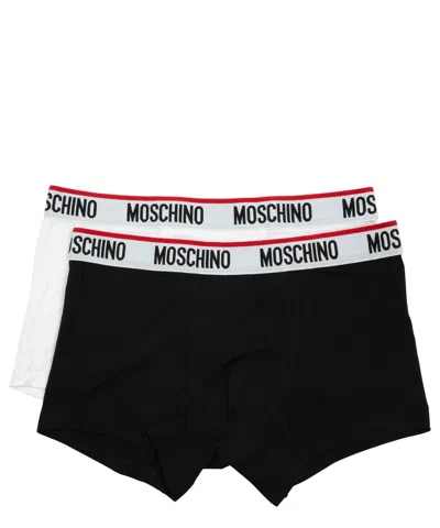 Moschino Underwear Teddy Bear Boxer In Black