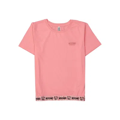 Moschino Underwear Cotton T-shirt In Pink