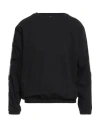Moschino Underwear Man Sweatshirt Black Size M Cotton, Elastane In Black