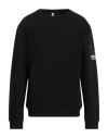 Moschino Underwear Man Sweatshirt Black Size S Cotton, Elastane