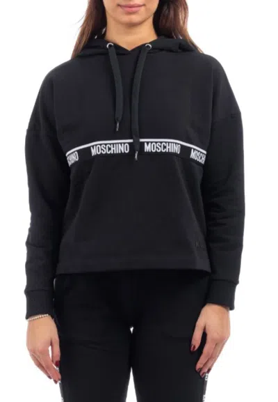 Moschino Underwear Sweatshirt In Nero