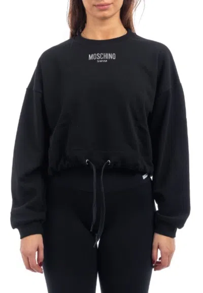 Moschino Underwear Sweatshirt In Nero