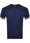 Moschino Man T-shirt Midnight Blue Size Xl Cotton In Blu