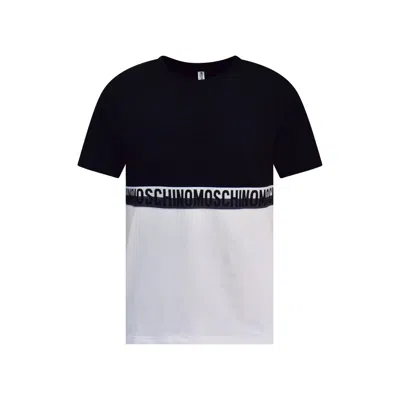 Moschino Underwear Underwear Cotton Logo T Shirt In Black