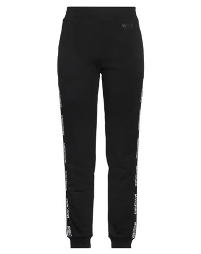 Moschino Underwear Woman Pants Black Size M Cotton, Elastane