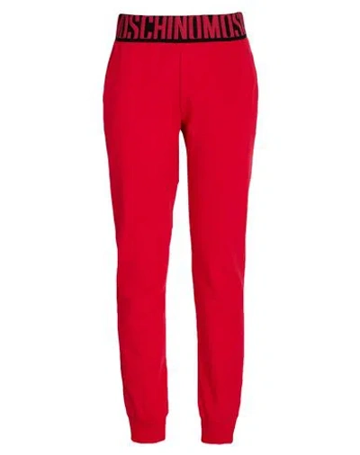 Moschino Underwear Woman Pants Red Size S Cotton, Elastane