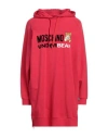 Moschino Underwear Woman Sweatshirt Red Size S Cotton, Elastane In Red