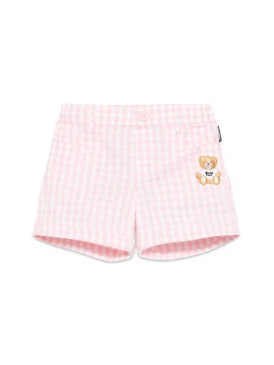 Moschino Unisex Baby Mini Shorts In Pink