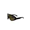 Moschino Unisex Black 99mm Sunglasses In Black