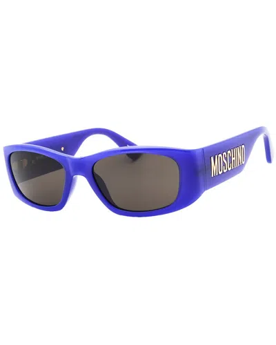 Moschino Unisex Mos145/s 55mm Sunglasses In Purple