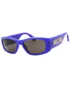 Moschino Unisex Mos145/s 55mm Sunglasses In Blue