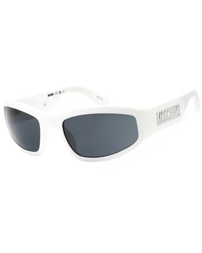 Moschino Unisex Mos164/s 60mm Sunglasses In White