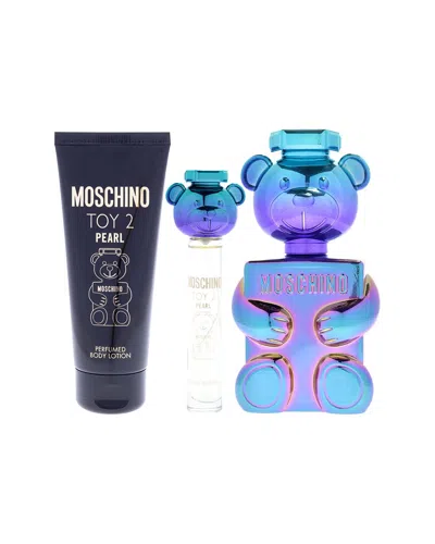 Moschino Unisex Toy 2 Pearl 3pc Gift Set In Multi