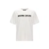 Moschino Upside Down Logo T-shirt In White