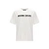 Moschino Upside Down Logo T-shirt In White