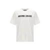 Moschino Upside Down Logo T-shirt In White