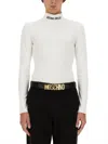 Moschino Upsidedown Logo T-shirt In White