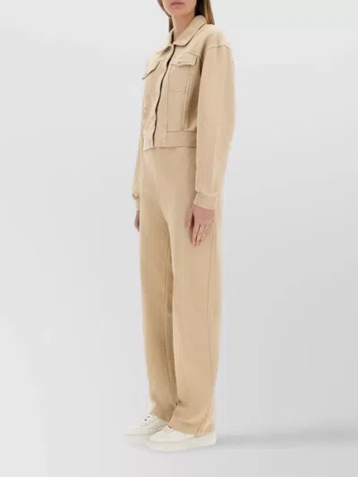 Moschino Urban Relaxed Fit Trousers With Pockets And Cuffs