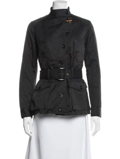 Pre-owned Moschino Utility Jacket In Black
