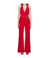 Moschino V-neck Flared Jumpsuit