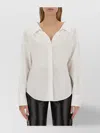 Moschino V-neck Shirt In White