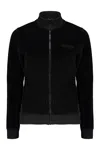 Moschino Logo-embroidered Jacket In Black