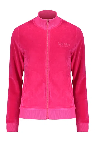 MOSCHINO VELVET FULL ZIP