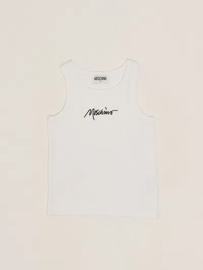 Moschino Kids' Vest Vest In White