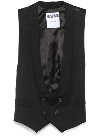 Moschino Vest With Wide Neckline