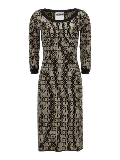 Moschino Dress In Black
