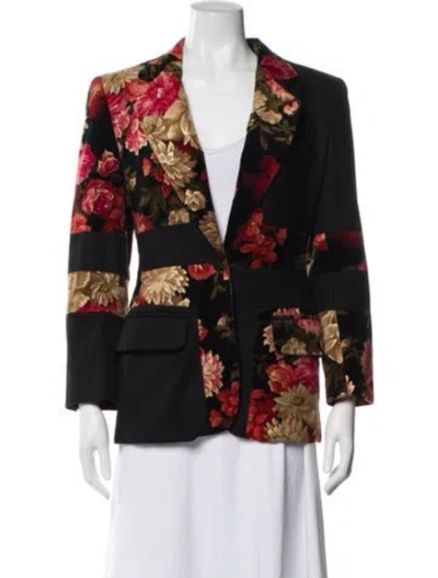 Pre-owned Moschino Vintage 1990's Blazer In Black