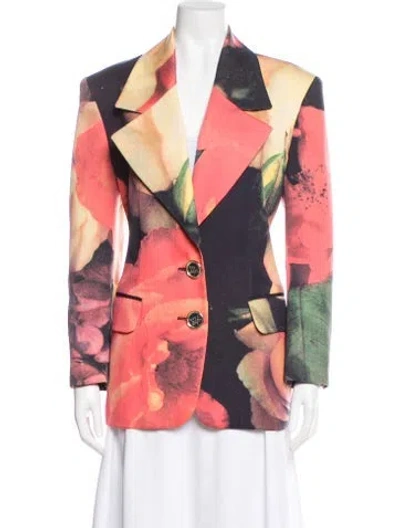 Pre-owned Moschino Vintage 1990's Blazer In Pink