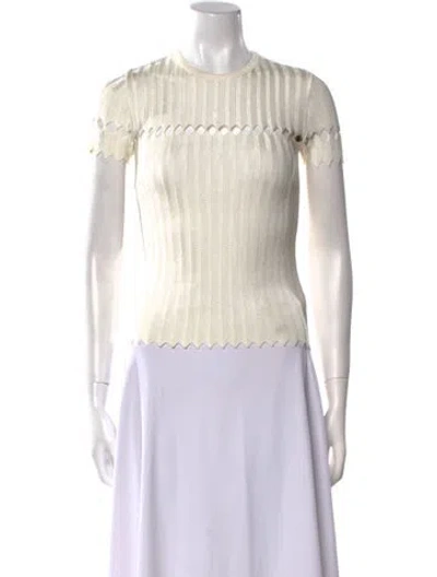Pre-owned Moschino Vintage 1990's Blouse In Neutral
