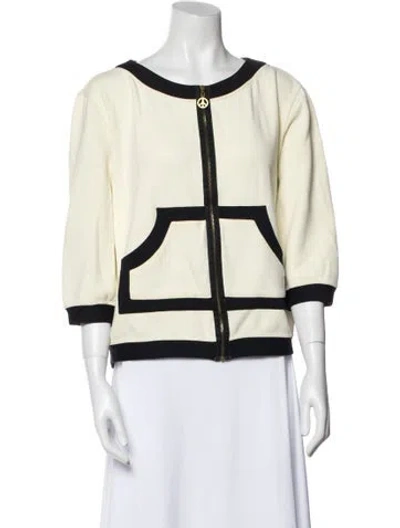 Pre-owned Moschino Vintage 1990's Evening Jacket In Yellow