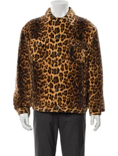 Pre-owned Moschino Vintage 1990's Jacket In Brown