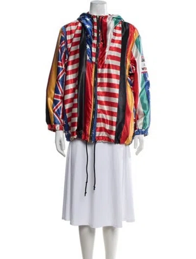 Pre-owned Moschino Vintage 1990's Jacket In Multi