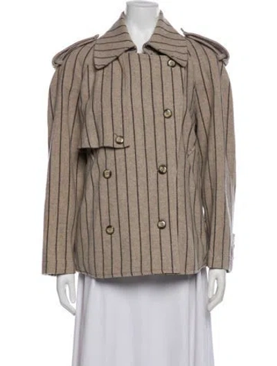 Pre-owned Moschino Vintage 1990's Jacket In Neutral