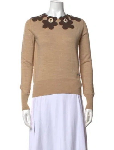 Pre-owned Moschino Vintage 1990's Sweater In Brown