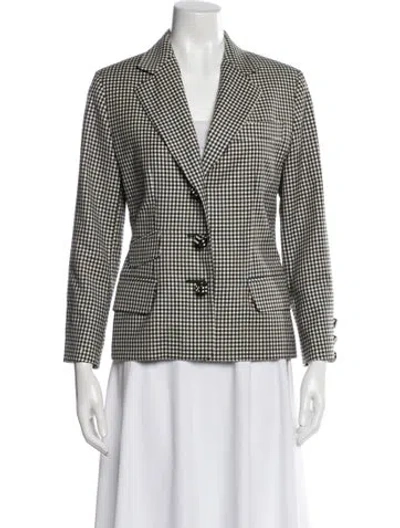 Pre-owned Moschino Vintage 1991 Blazer In Black