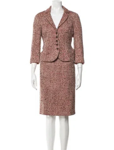 Pre-owned Moschino Vintage 2000's Skirt Suit In Multi