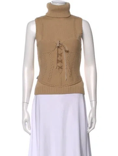 Pre-owned Moschino Vintage 2000's Sweater In Neutrals