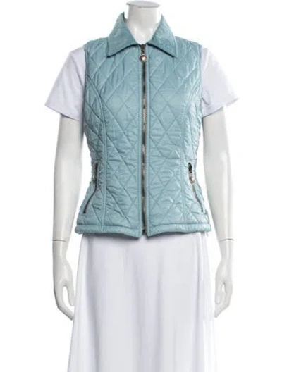 Pre-owned Moschino Vintage 2000's Vest In Blue