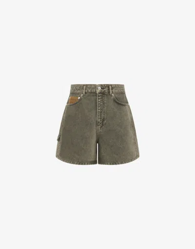 MOSCHINO VINTAGE DENIM BERMUDA SHORTS
