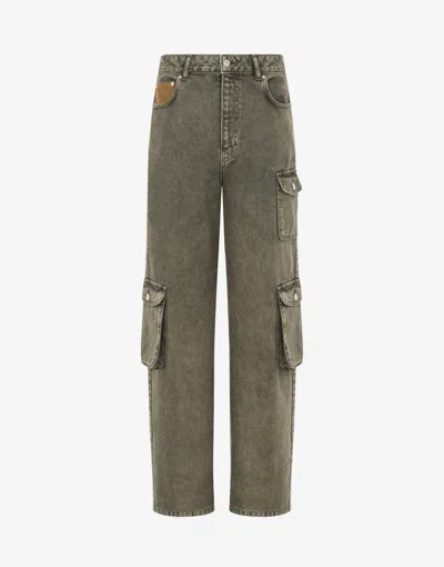 MOSCHINO VINTAGE DENIM TROUSERS