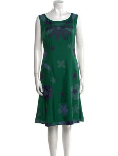 Pre-owned Moschino Vintage Knee-length Dress In Multi