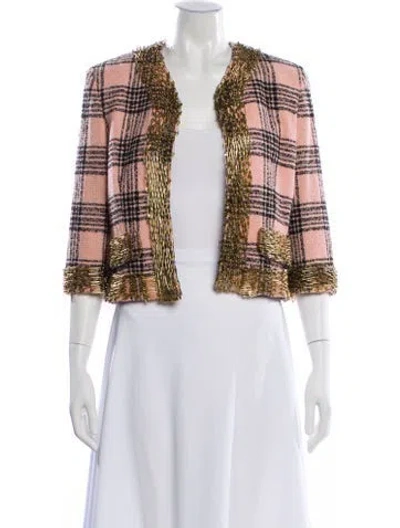 Pre-owned Moschino Vintage Late 1980's - Early 1990's Evening Jacket In Multi