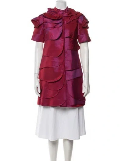 Pre-owned Moschino Vintage Late 2000's - Early 2010's Coat In Pink