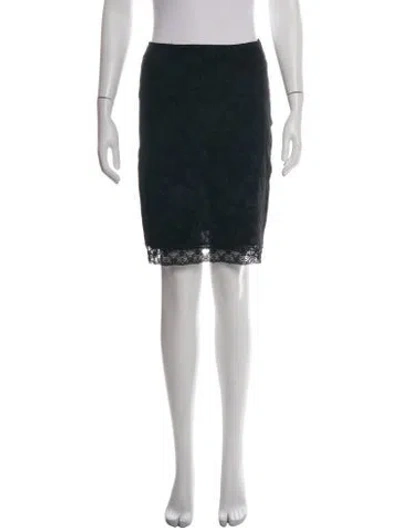Pre-owned Moschino Vintage Mini Skirt In Black