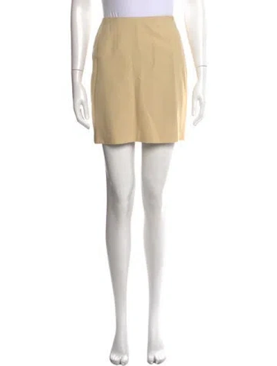 Pre-owned Moschino Vintage Mini Skirt In Neutral