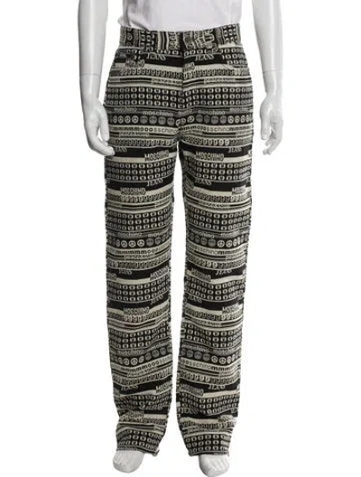 Pre-owned Moschino Vintage Pants In Black